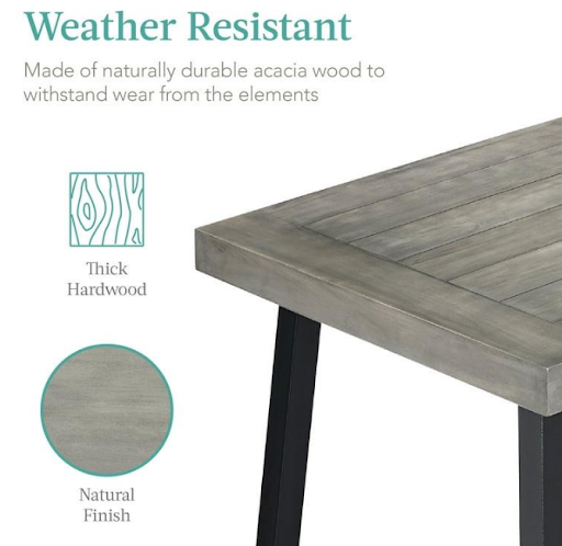 Acacia Wood detail